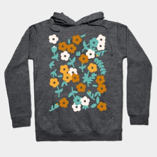 Flower Pattern Hoodie